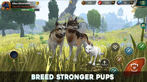 Wolf Tales - Wild Animal Sim screen 1